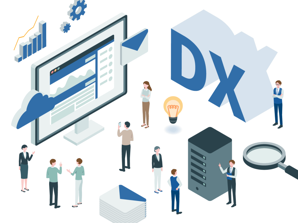 dx化が進んでいる様子